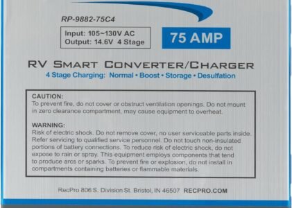 RecPro RV Converter 35 Amp Review