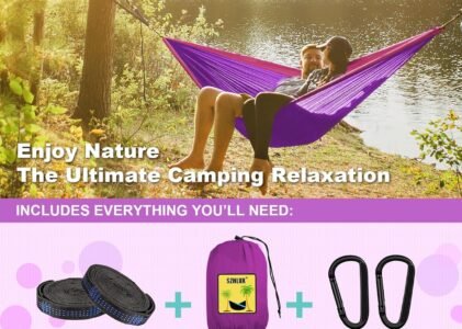 SZHLUX Camping Hammock Double Review